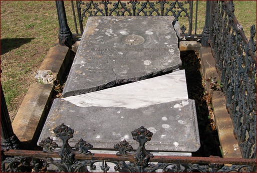 Jonathan Appell explains the process of saving one of Decatur, Ga’s, historic monuments, a box crypt tomb known as Miss Emily.