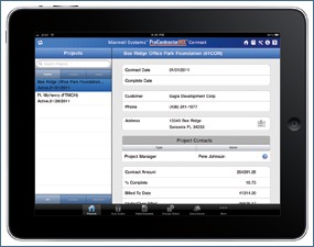 Mobile Connect project view