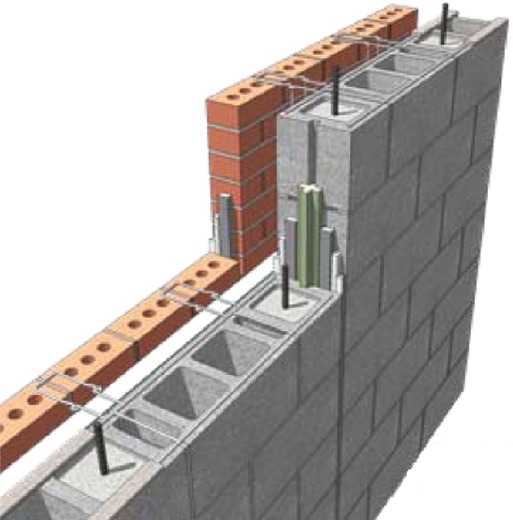 Insulated Masonry Cavity Wall