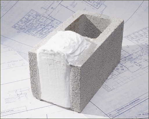 CMU foam is specified worldwide for the high-performance and quick installation of the product.