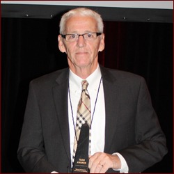 David Masterson from Dee Brown, Inc.; Landscape, Hardscape winner – Private Residence Screen Wall