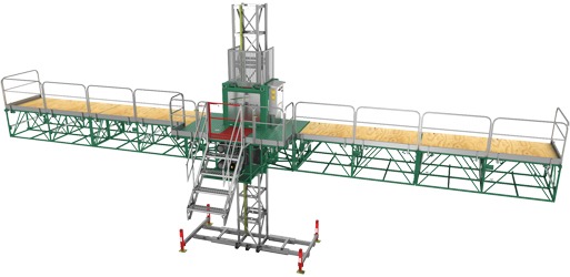 S Series Single Mast to 60 Feet Long
