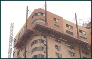 Asbury Tower before restoration.