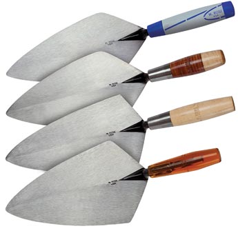 W. Rose Masonry Brick Trowels