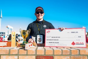 Lane Mullis from McGee Brothers Company, Monroe, N.C., won Third Year First Place in the Skills Challenge.