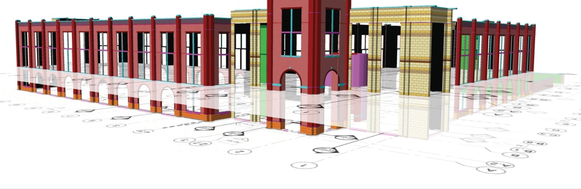Tradesmen's OS3DE On-screen 3D estimating software is an excellent tool for Building Information Modeling – Masonry