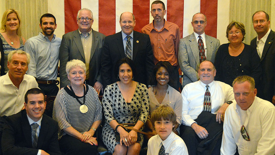 Attendees of the South of 40 Conference received a tour of the U.S. Capitol with Representative Reid Ribble (R-WI)