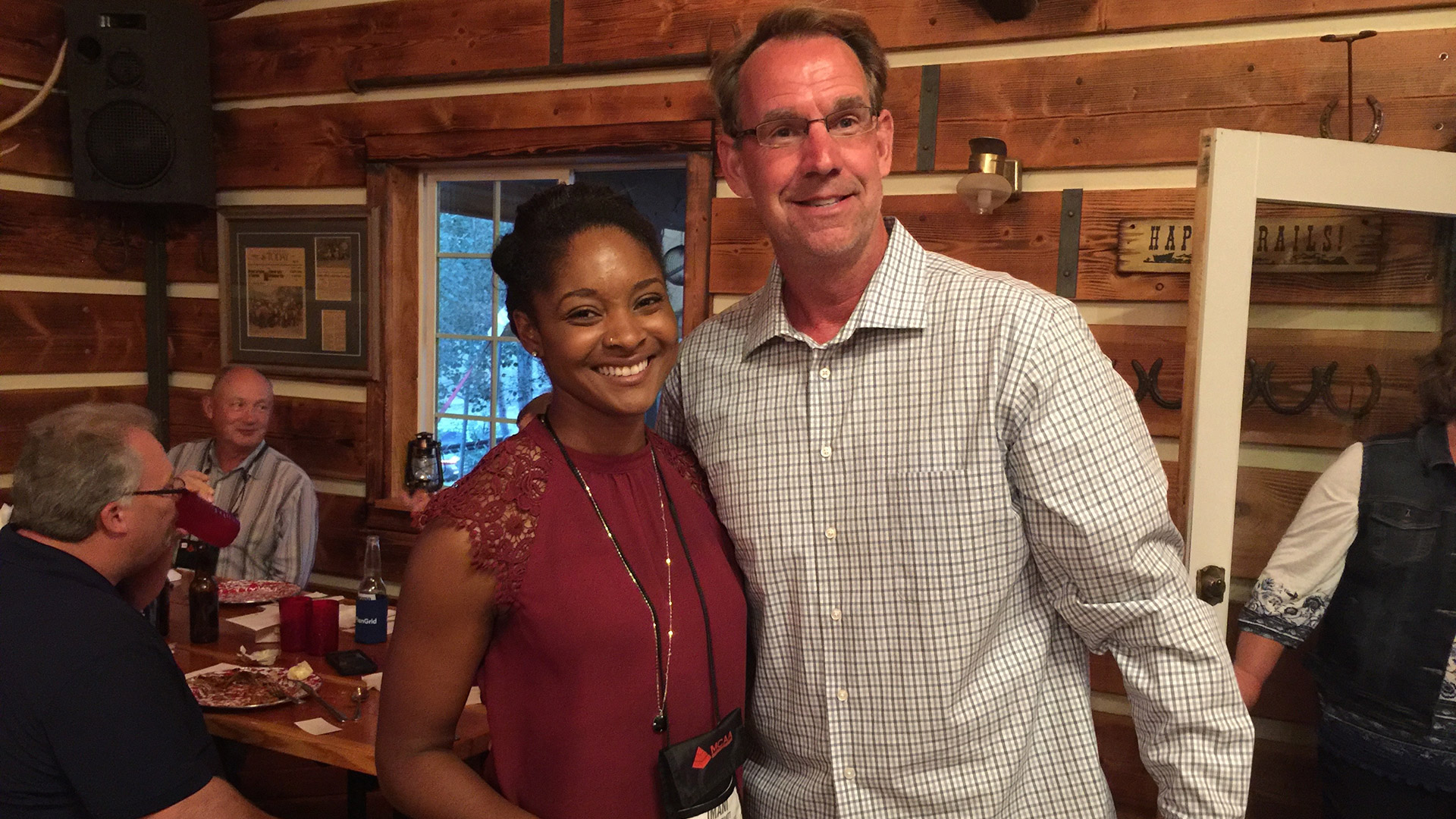 Left to right: Imani Brodie, Todd Fredrick