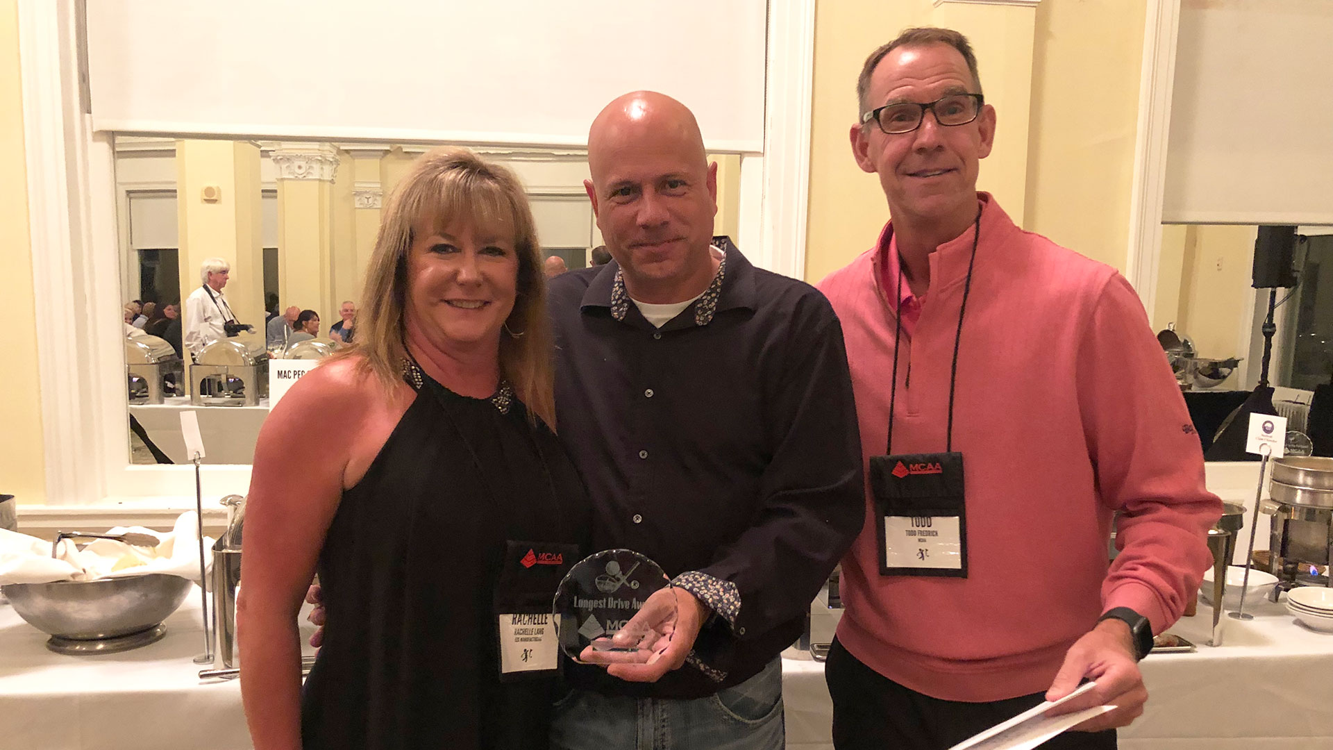 Left to right: Rachelle Lang, Steve Wheeler, Todd Fredrick