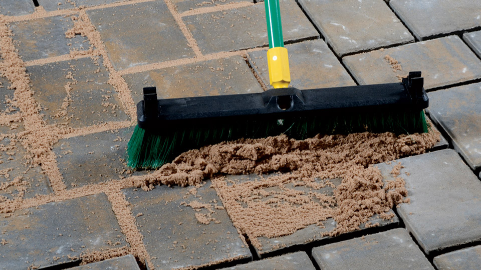 Figure 1: High-performance polymeric paving sand used in the joints of this installation; these paving sands come in various colors to compliment any architectural design.