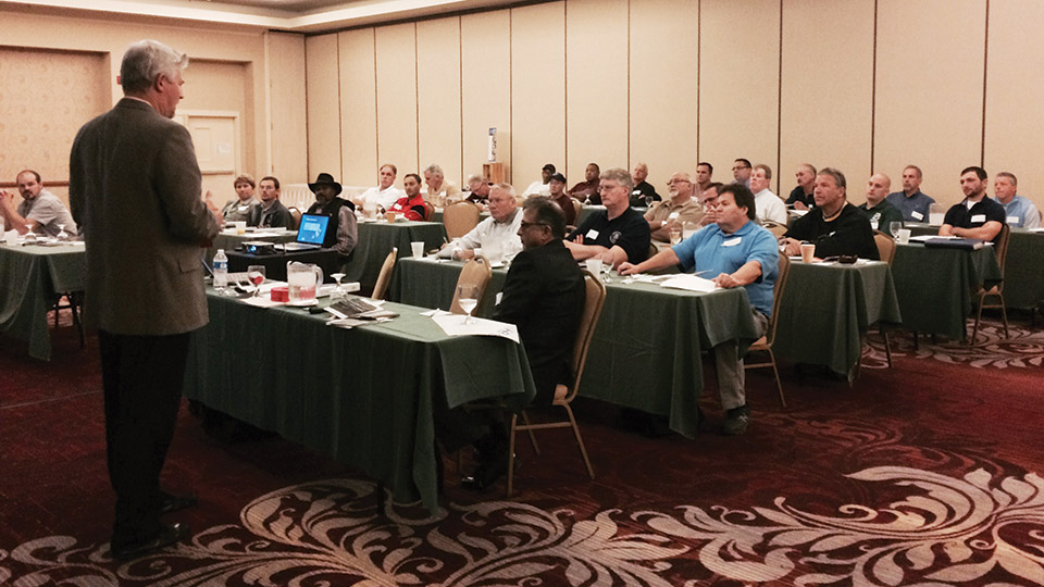 The Pennsylvania Concrete Masonry Association’s Masonry Instructors Workshop provides seminars on topics of interest to the instructors.