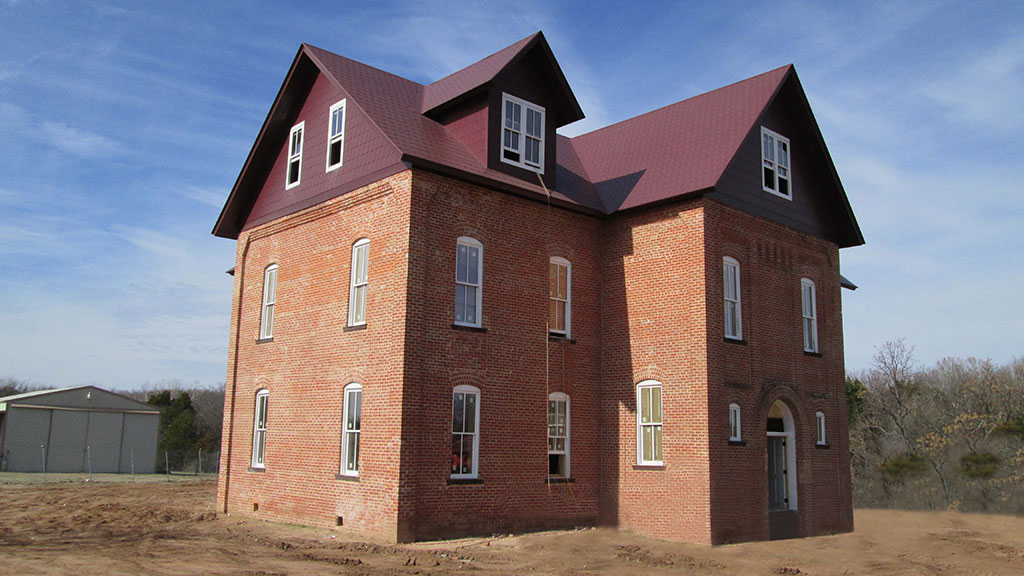 The Burney Institute after the restoration work.